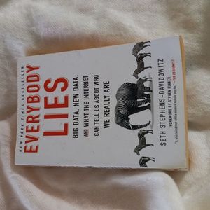 EVERYBODY LIES Big Data, New Dara Paperback Book Seth Stephens-Davidowitz